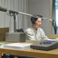 収録に挑戦する木下さん