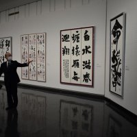 中堅実力派の力作５４点　県美術会選抜作家展　千葉市中央区