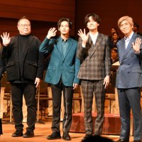 市船高吹奏楽部演奏会にゲスト　神尾楓珠さん、佐藤浩市さん　亡き先輩描いた映画「２０歳のソウル」製作報告