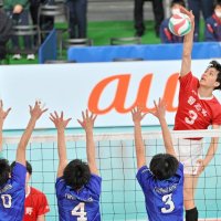 【速報】習志野３回戦進出　玉野光南にストレート勝ち　春高バレー男子