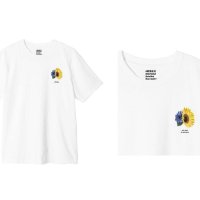 ＺＯＺＯが製作したウクライナ支援のチャリティーＴシャツ（大人用）