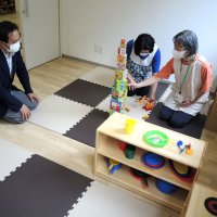 一時預かりスペースには様々な遊具も用意されている