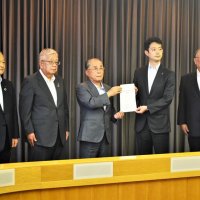 資材高騰、ひょう害に支援を　ＪＡが知事へ緊急要請　営農継続の懸念高まる