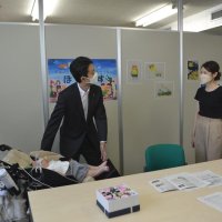 ワンストップ相談窓口開設　医療的ケア児や家族対象　熊谷知事視察