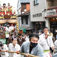 威勢良く山車引き回し　３年ぶり成田祇園祭　規模縮小も笑顔広がる