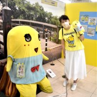 ふなっしーの魅力満載　旬の梨、商戦盛り上げへ　“地上降臨”１０周年船橋東武で特別展
