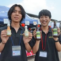 夏ネギ爽やか、クラフトビール　山武特産・千葉商大生ＰＲ