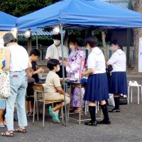 昭和の縁日、懐かしく　一宮町で「宵の市」　高校生、大河テーマに謎解きラリー企画