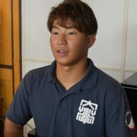 インタビューに応じる熊倉さん＝八街市
