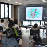 高校生３０人、初音ミク描く　千葉市がイラスト講座　市章一日限定コラボも