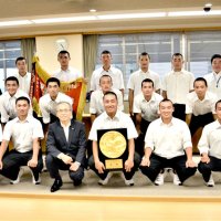 「応援で粘り強さ出せた」　市船橋ナインが甲子園報告　市長「諦めない姿に感動」