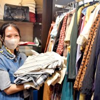 「売らない」アパレル人気　服持参、古着と交換　そごう千葉店初登場　市原の三和さん「豊かな気持ちに」　【ＳＤＧｓちば】