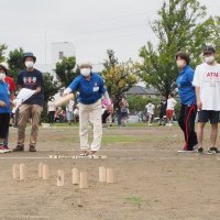 ３００人和やかプレー　君津　モルック普及へ大会