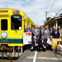 口腔フレイル予防訴え　いすみ鉄道にヘッドマーク　千葉県歯科医師会