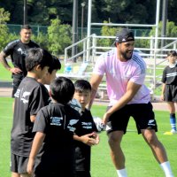 ニュージーランド代表ラグビー指導　オールブラックス、小中生に　児童が歓迎の「ハカ」　浦安