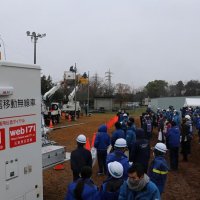 被災時の通信確保へ　大地震を想定し訓練　ＮＴＴ東日本事業部