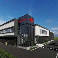 ユアサ・フナショクが建設する物流施設（完成イメージ、同社提供）
