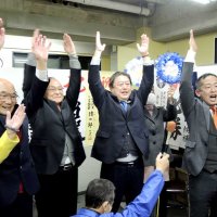 「次世代が胸張れる街に」　星野氏５期目へ抱負　我孫子市長選　無投票で勝利