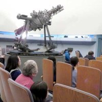 冬の星座、屋内外で堪能　長生村×睦沢町　プラネタリウム、望遠鏡使い