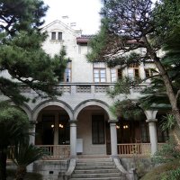 物語の舞台となった旧神谷伝兵衛稲毛別荘＝千葉市稲毛区
