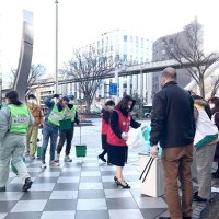 ごみを拾い街好きに６０人が３１キロ集め分別　千葉市中央区