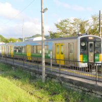 乗客数の落ち込みが深刻なＪＲ久留里線＝君津市の上総亀山駅