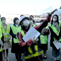 人材確保へ現場見学会　成田空港　需要回復、機能強化見据え