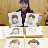 愛情込め似顔絵５０００枚　佐倉市の慈光幼稚園園長　伊藤昌子さん（８０）　【ひと模様】