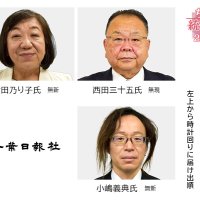 佐倉市長選立候補者の横顔（上から届け出順）　【ちば統一選２０２３】