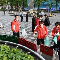 清掃活動で街に愛着を　千葉市で活動