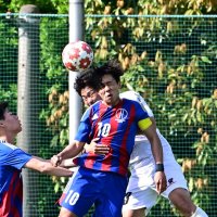 延長前半、競り合う順大の小林
