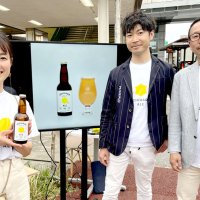 市原初の地ビール味わって　「ＩＣＨＩＨＡＲＡ　ＡＬＥ」　爽やかすっきり　乾杯でつながろう！　Ｕターン起業家が開発