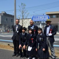 愛称は「幕張駅北口大通り」　ＪＲ駅前　中学生ら協議し決定