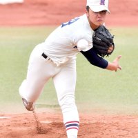 習志野小城　雪辱の完投　第７６回春季千葉県高校野球大会　第４日