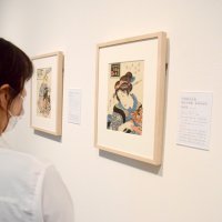 当時の“流行”感じて　江戸～明治メーキャップ紹介　浮世絵や化粧道具など展示　東金・城国大水田美術館
