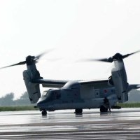 米オスプレイ１０機目　木更津、整備で到着