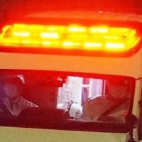救急車とバイク衝突、男性けが　柏市、救助先は支障なし