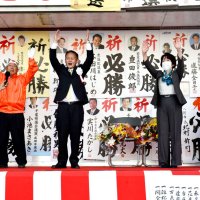 神崎町長選　無投票で再選の椿氏抱負　一歩でも良い町へ
