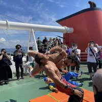 夏休みは船上プロレス　君津出身　大和ヒロシさん出場　８月３～５日　東京湾フェリー