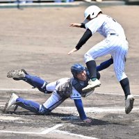 終戦も晴れやか　市川工・「渡辺」バッテリー　第１０５回全国高校野球　千葉大会　第３日