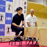 橋本選手、前人未到Ｖ３狙う　母校・市船橋高で講演　東京五輪体操金メダリスト