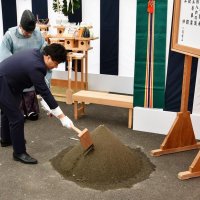 香取の新浄水場起工　２８年完成へ、栗源地区にも供給