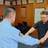 高齢男性の被害防止、土木会社員に感謝状　市原署　電話de詐欺