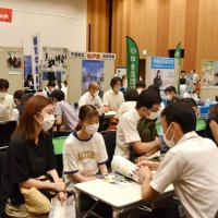 進学フェア開幕　柏会場から　真剣に志望校選び