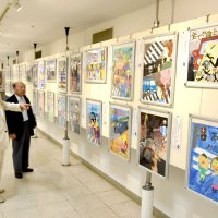 交通安全訴える書写・ポスター　ＪＡ共済コンクール入賞作品　１４日まで展示　そごう千葉店