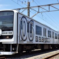 サイクリスト向け専用列車「Ｂ．Ｂ．ＢＡＳＥ」の車両（ＪＲ東日本千葉支社提供）