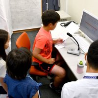 親の職場見学、体験も　東庄町役場で子ども参観日