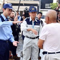熊谷千葉県知事が茂原視察　「対策進めなければ」