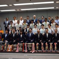 千葉県勢１４選手インハイＶ報告　熊谷知事「日々の努力に敬意」