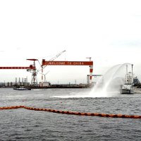 工場被災に備え合同訓練　市原　１３機関、海上と陸上から　地震想定